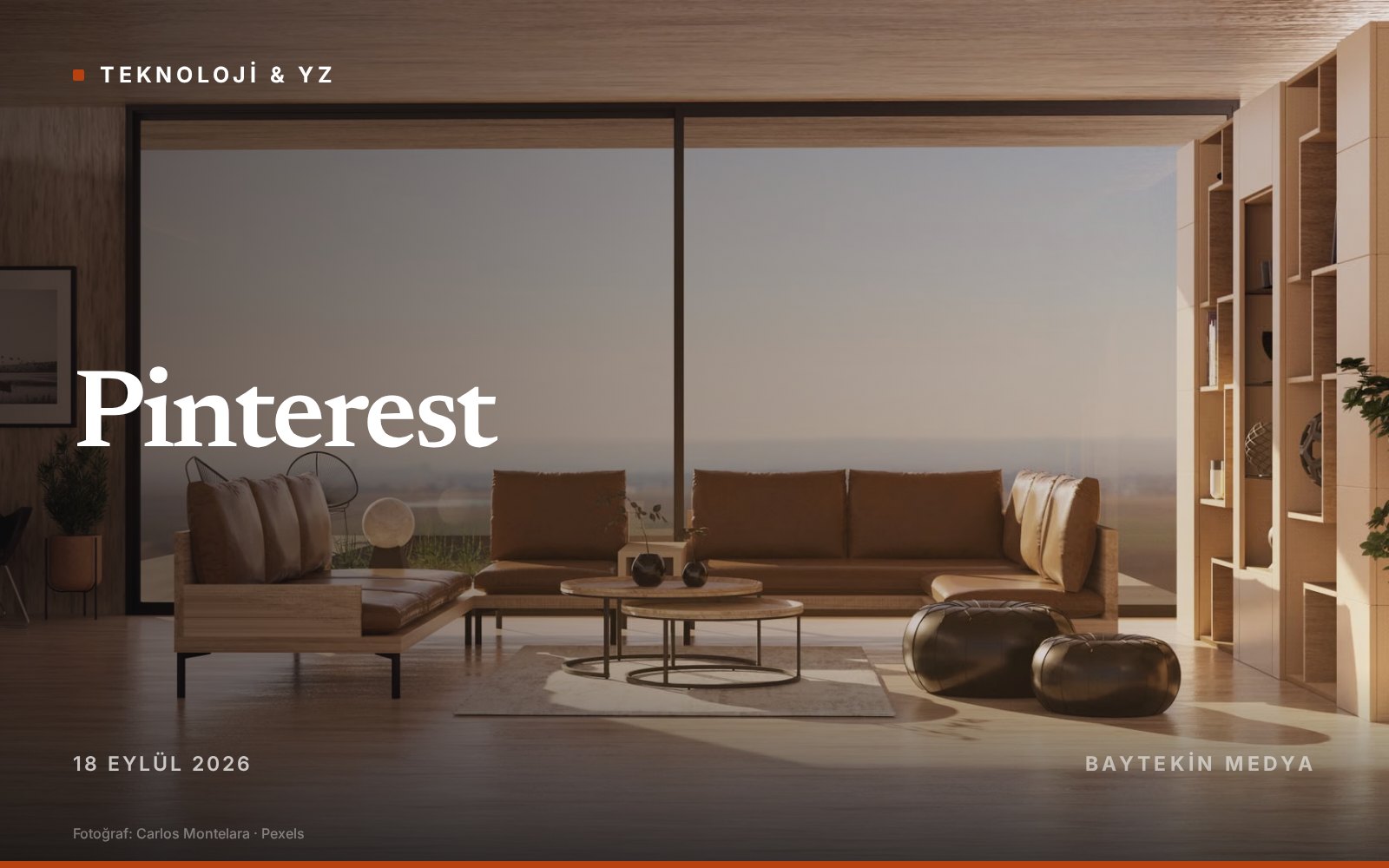 teknoloji-yz — Pinterest yapay zekâ ile oda yeniden tasarım özelliği Restyle'ı tanıttı