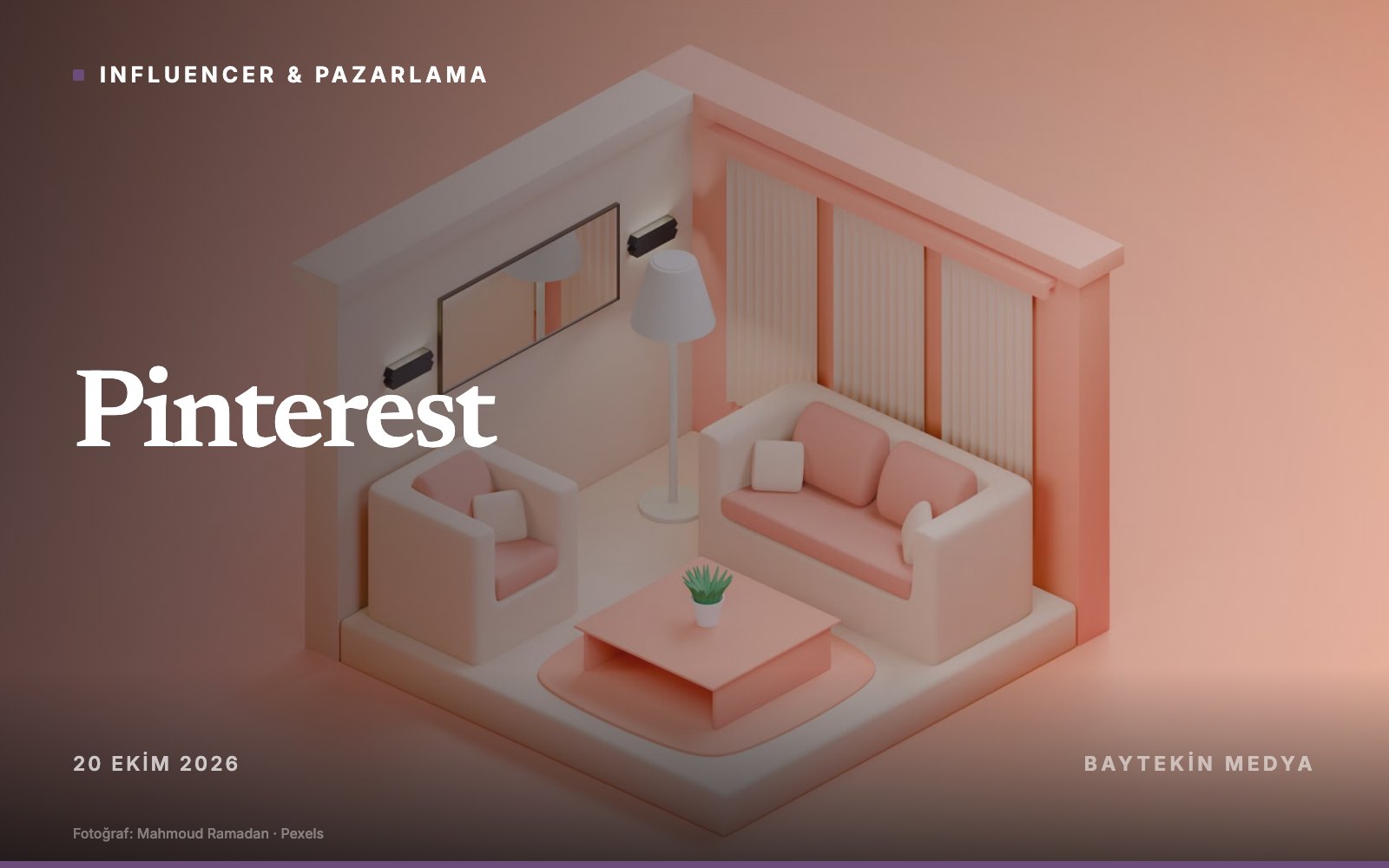 influencer — Pinterest'ten Barbie temalı yapay zekâ ile oda tasarım aracı Restyle